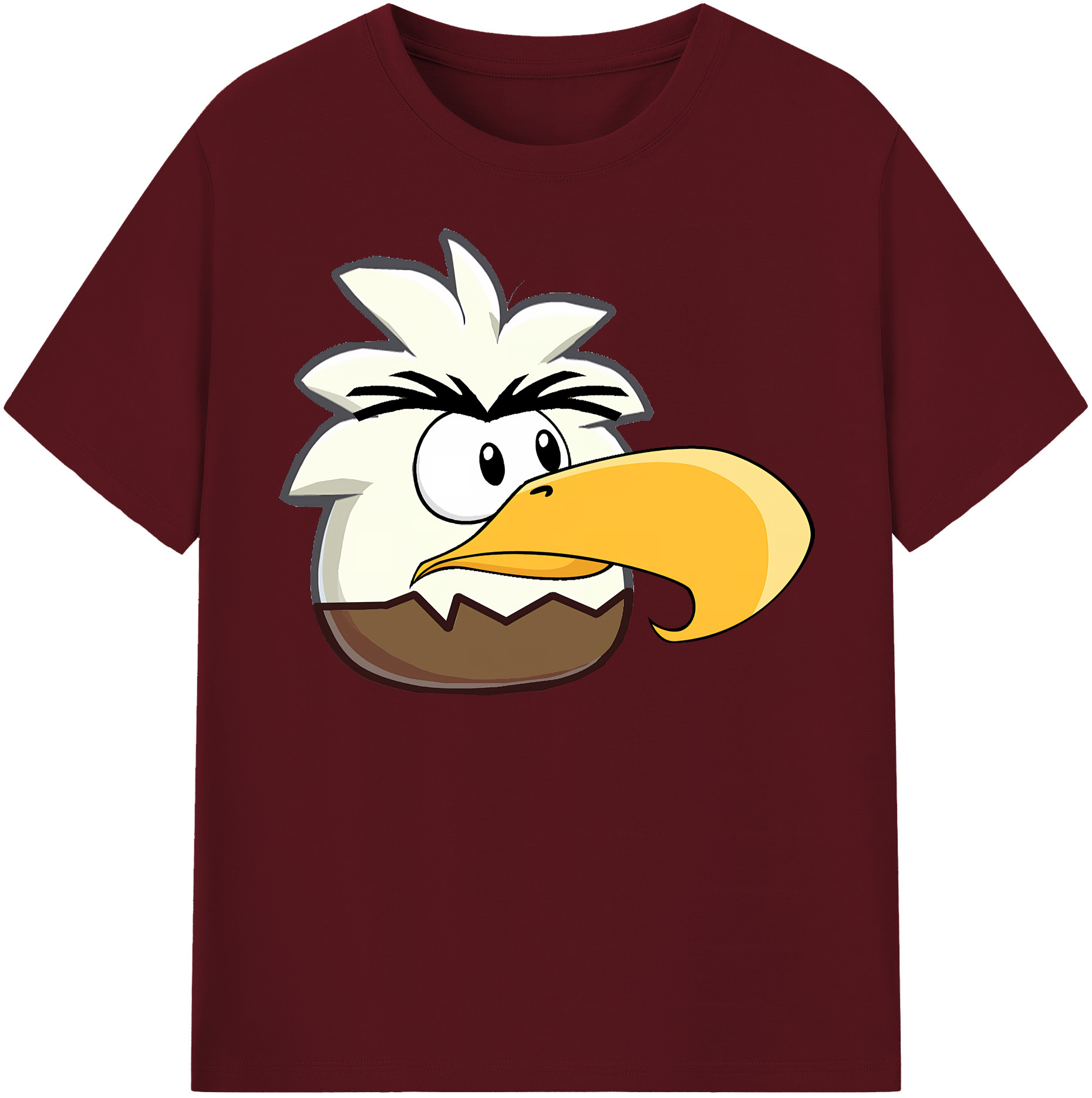 （画像用） Angry Birds アングリーバード 綿100％半袖Tシャツ（フロントプリント）